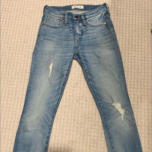 Madewell mid-rise skinny jeans